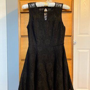 Banana Republic Black Lace Dress